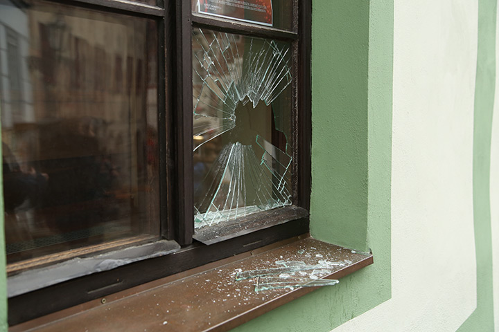 A2B Glass are able to board up broken windows while they are being repaired in Ecclesfield.